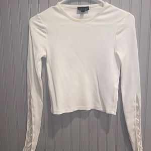 plain white shirt
